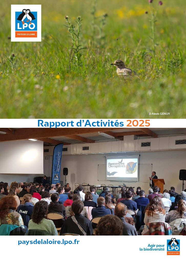 Rapport d'activités 2025 de la LPO Pays de la Loire